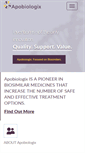 Mobile Screenshot of apobiologix.com
